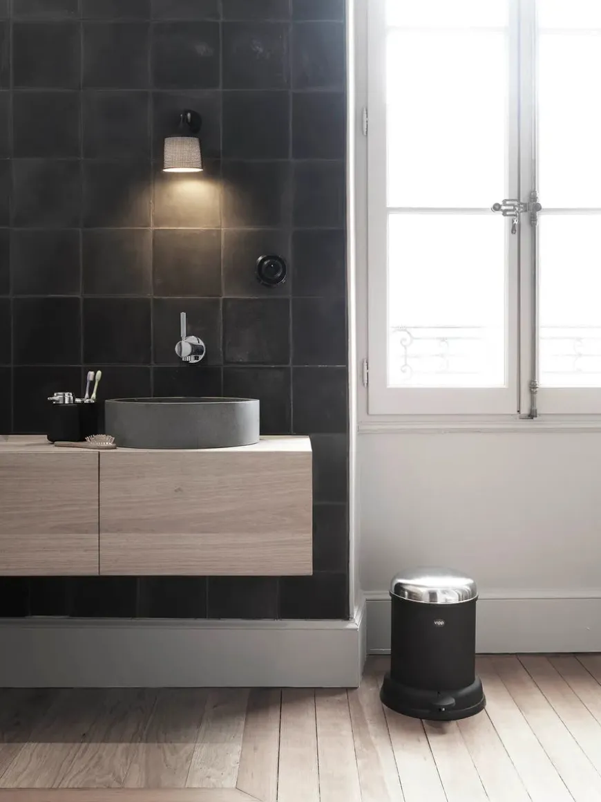 Pedalspand VIPP13 - 4 L, sort fra Vipp