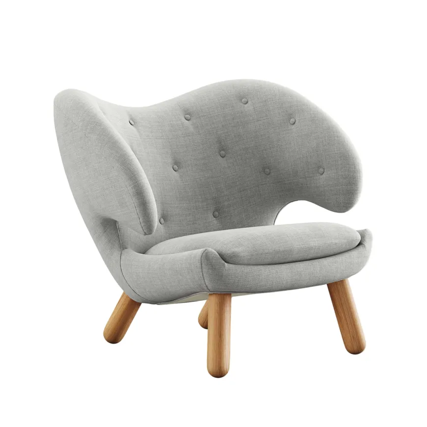 Pelikan stol, eg klar olie af Finn Juhl