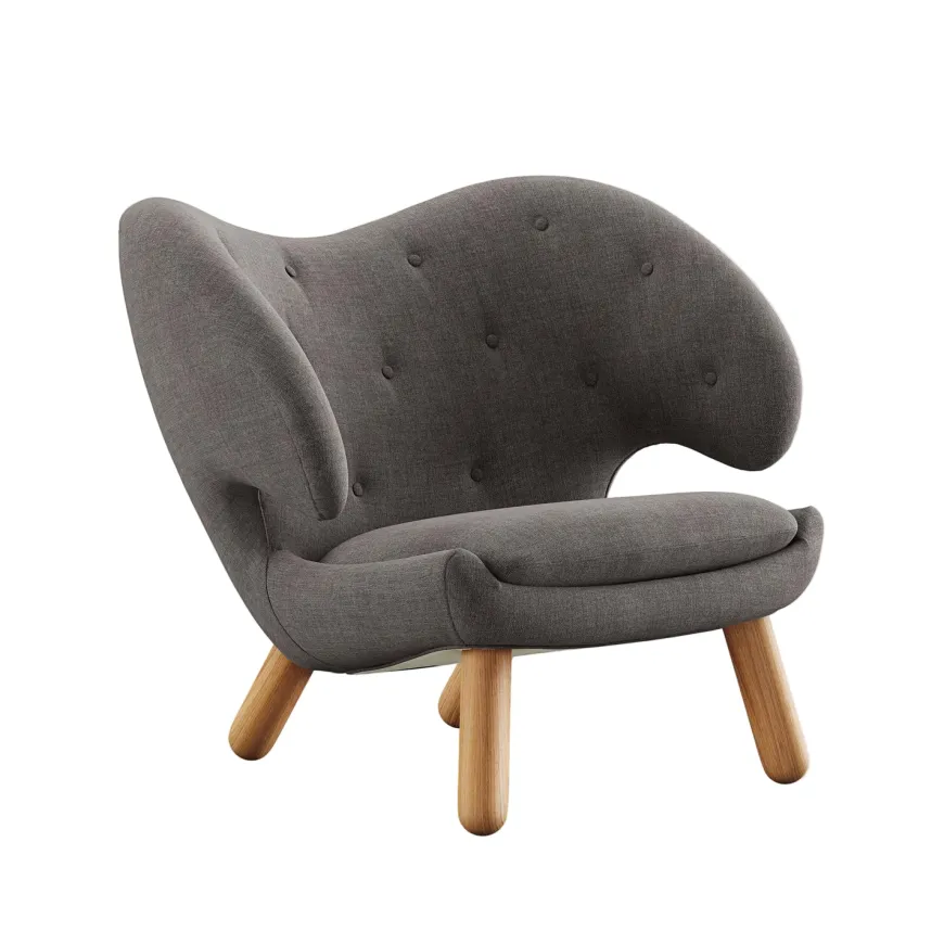 Pelikan stol, eg klar olie af Finn Juhl