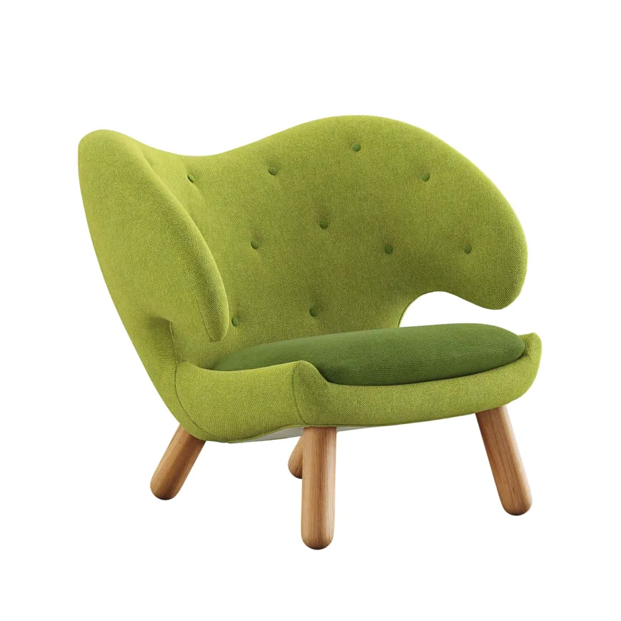 Pelikan stol, eg klar olie af Finn Juhl