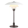 PH 3½-2½ bordlampe, hvid af Poul Henningsen