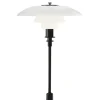 PH 3/2 Bordlampe, sort metalliseret fra Louis Poulsen