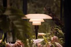 PH 3/2 Bordlampe, sort metalliseret fra Louis Poulsen