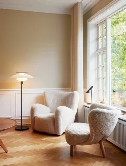 PH 80 gulvlampe, sort fra Louis Poulsen