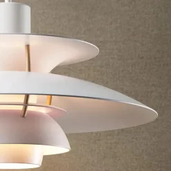 PH 5 Mini Pendant, Monochrome Burgundy af Poul Henningsen