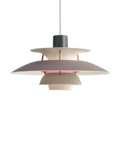PH 5 Mini Pendant, Monochrome Burgundy af Poul Henningsen