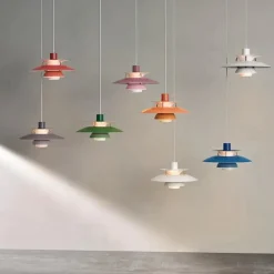 PH 5 Mini Pendant, Monochrome Pale Blush af Poul Henningsen