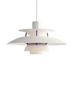 PH 5 Mini Pendant, Monochrome Pale Pewter af Poul Henningsen