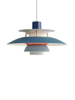 PH 5 Mini Pendant, Monochrome Pale Pewter af Poul Henningsen
