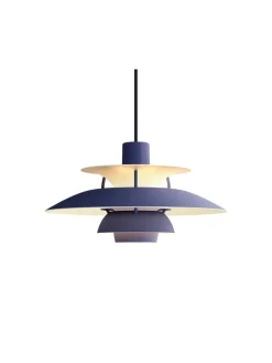 PH 5 Mini Pendant, Monochrome Dusty Indigo af Poul Henningsen