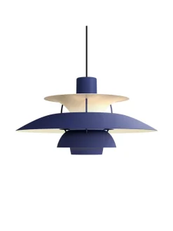 PH 5 Pendant, Monochrome Burgundy af Poul Henningsen