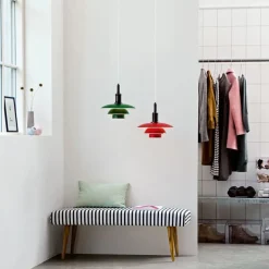 PH 3½-3 Pendel, grøn af Poul Henningsen