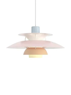 PH 5 pendel, Pastel Blue Rose Peach af Poul Henningsen