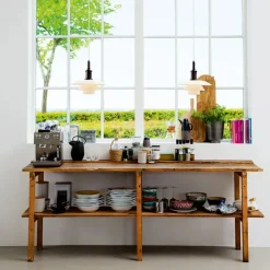 PH 3½-3 Pendel, rød af Poul Henningsen