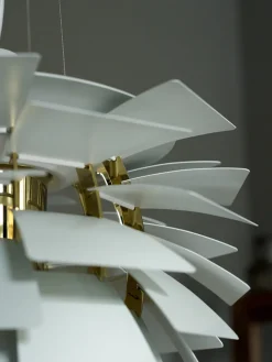 PH Artichoke Dusty Blue/Chrome fra Louis Poulsen