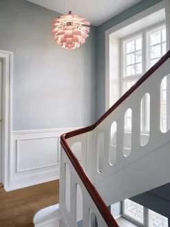 PH Artichoke i Sandblæst Glas fra Louis Poulsen