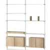 Pira G2 Floor-to-Ceiling Shelving Bundle A fra String