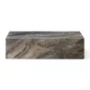 Plinth Low, grey galaxy marble fra Audo Copenhagen