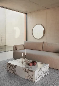 Plinth Low, grey galaxy marble fra Audo Copenhagen