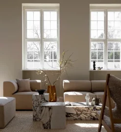 Plinth Tall Rose Calacatta Viola marmor fra Audo Copenhagen