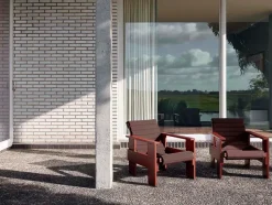 Quilted sædehynde til Crate Loungechair, Iron Red fra Hay