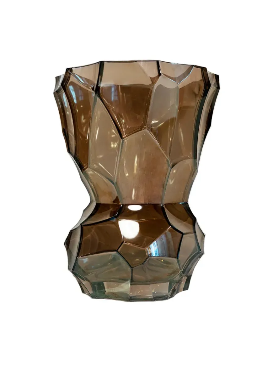 Reflection Vase, klar glas fra Hein Studio