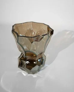 Reflection Vase, klar glas fra Hein Studio