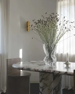 Reflection Vase, klar glas fra Hein Studio