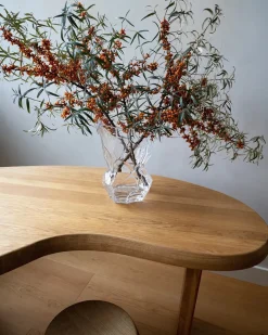 Reflection Vase, klar glas fra Hein Studio