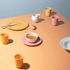 Rhombe krus, turkis fra Lyngby Porcelæn