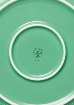 Rhombe serveringsskål, grøn fra Lyngby Porcelæn