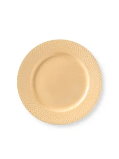 Rhombe tallerken, blå Ø27 cm fra Lyngby Porcelæn