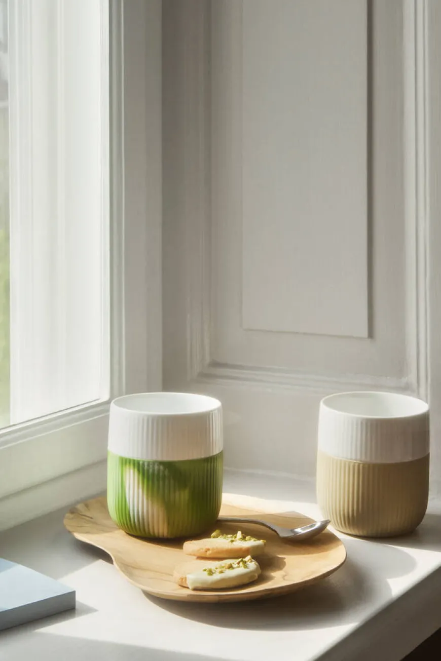 Riflet Contrast krus sand fra Royal Copenhagen