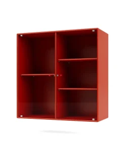 Ripple II Vitrineskab, inkl. sokkel fra Montana