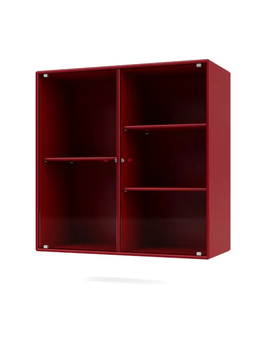 Ripple II Vitrineskab, inkl. sokkel fra Montana