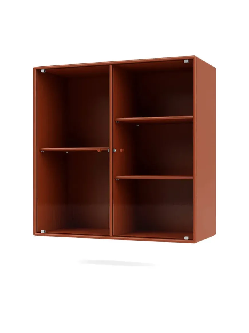 Ripple II Vitrineskab, inkl. sokkel fra Montana