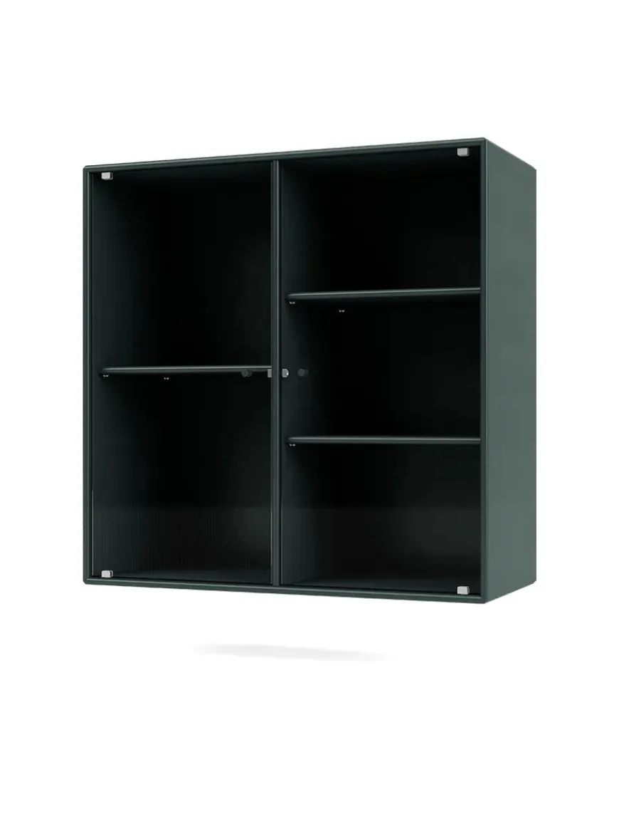 Ripple II Vitrineskab, inkl. sokkel fra Montana