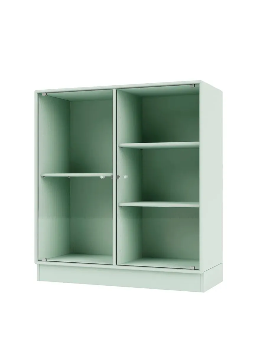 Ripple II Vitrineskab, inkl. sokkel fra Montana