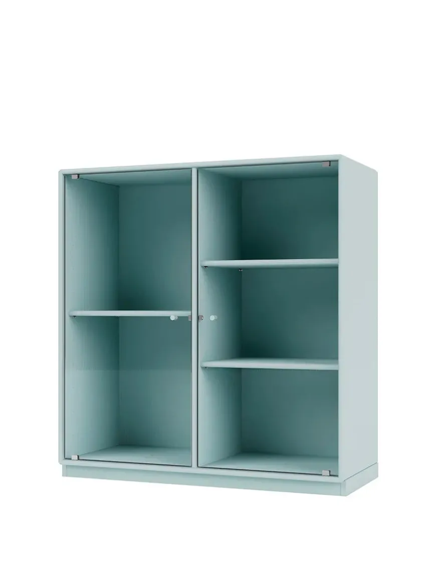 Ripple II Vitrineskab, inkl. sokkel fra Montana