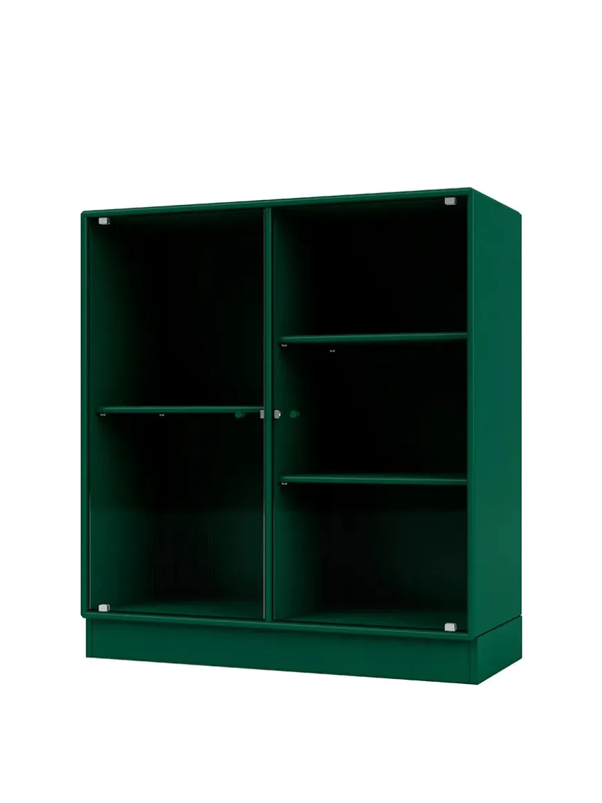 Ripple II Vitrineskab, inkl. sokkel fra Montana