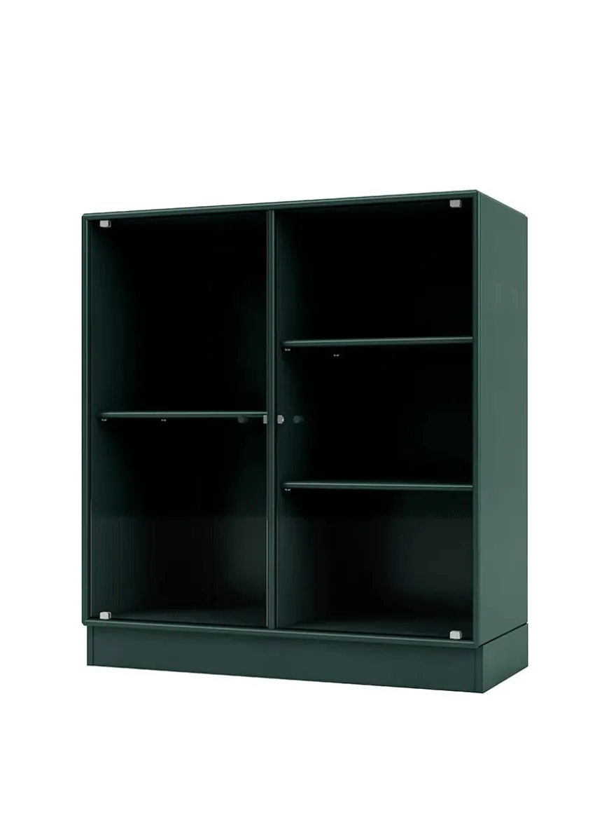 Ripple II Vitrineskab, inkl. sokkel fra Montana