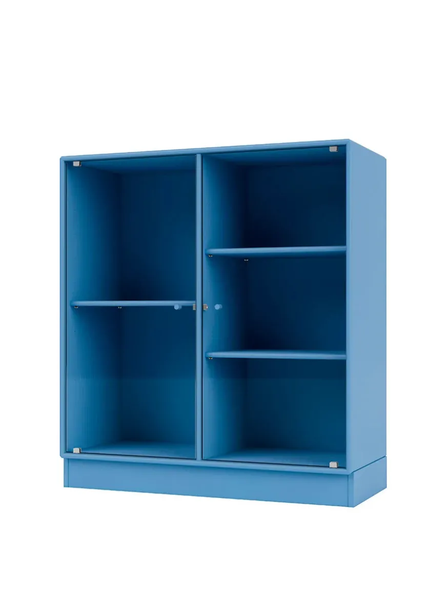 Ripple II Vitrineskab, inkl. sokkel fra Montana