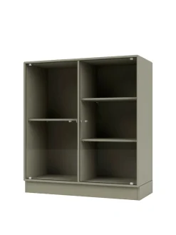 Ripple II Vitrineskab, inkl. sokkel fra Montana