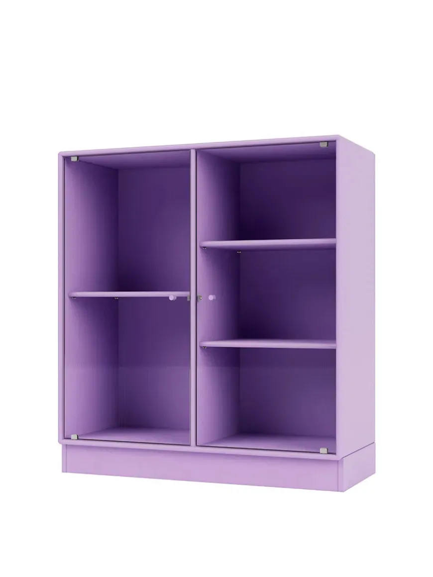 Ripple II Vitrineskab, inkl. sokkel fra Montana