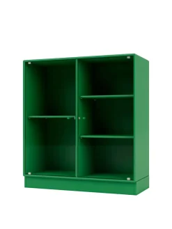 Ripple II Vitrineskab, inkl. sokkel fra Montana