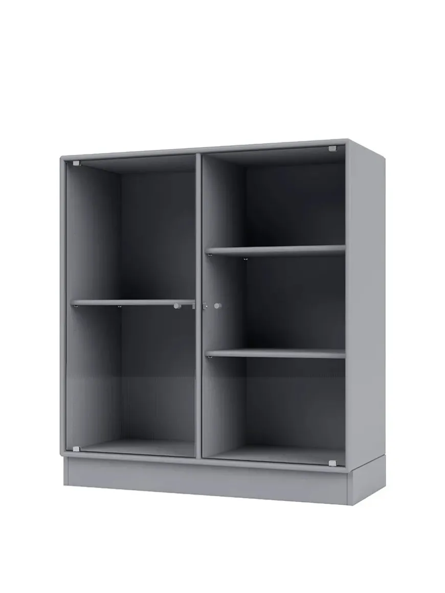 Ripple II Vitrineskab, inkl. sokkel fra Montana