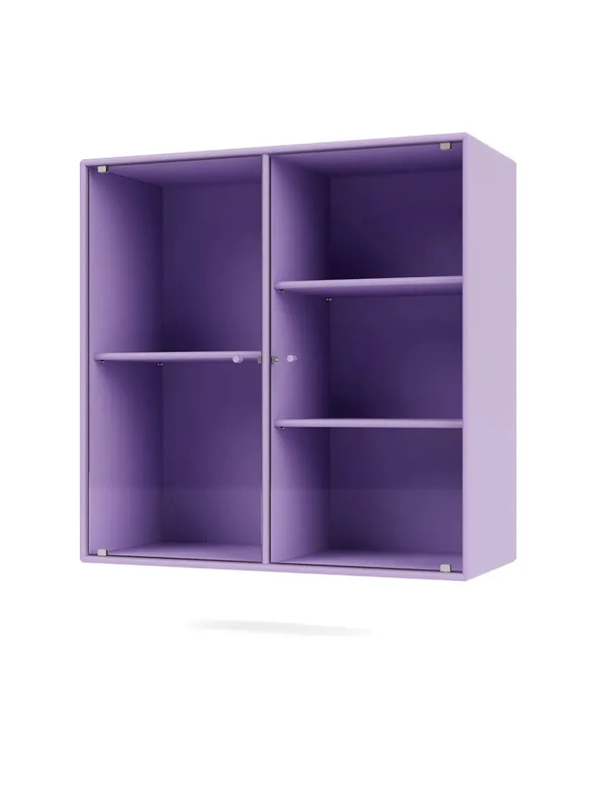 Ripple II Vitrineskab, inkl. sokkel fra Montana