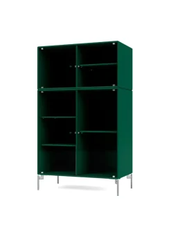 Ripple III Vitrineskab, inkl. ben fra Montana