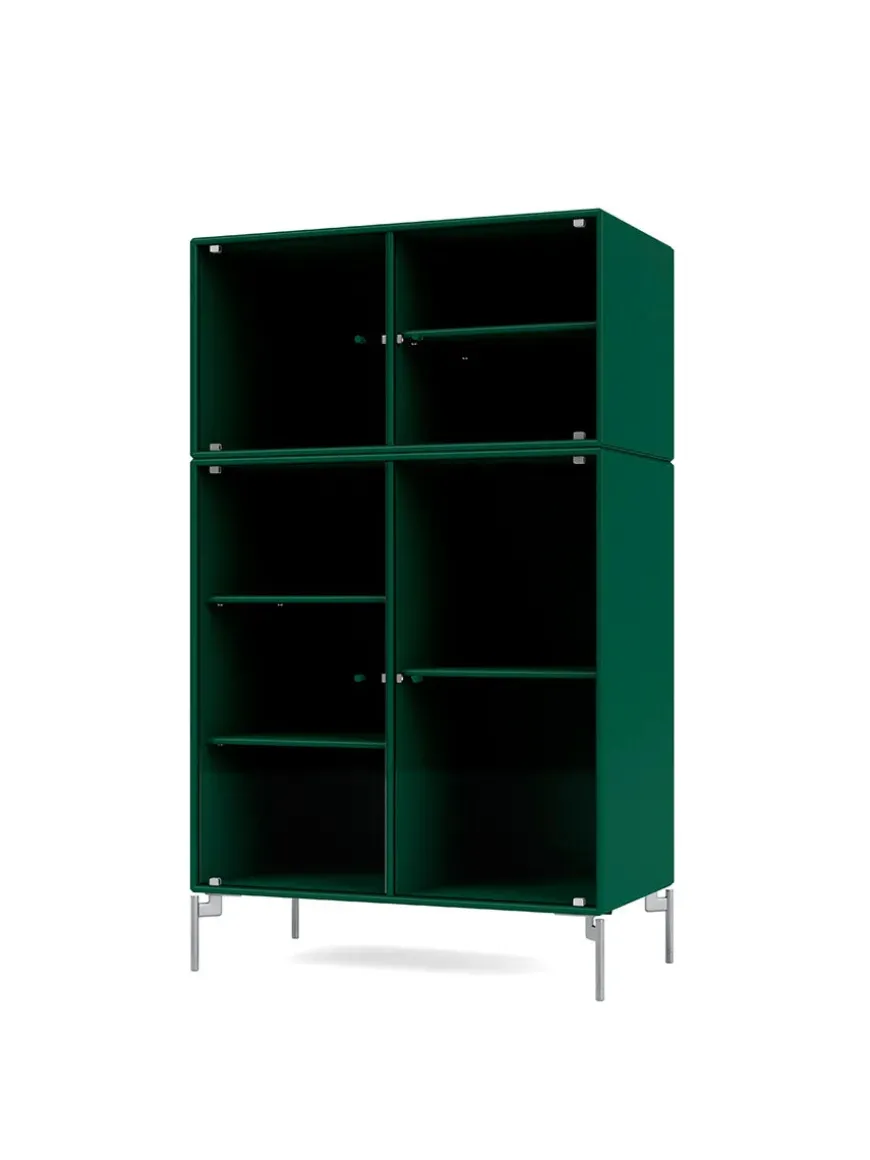 Ripple III Vitrineskab, inkl. ben fra Montana