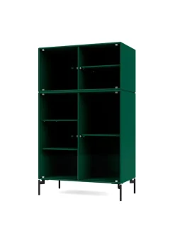 Ripple III Vitrineskab, inkl. ben fra Montana